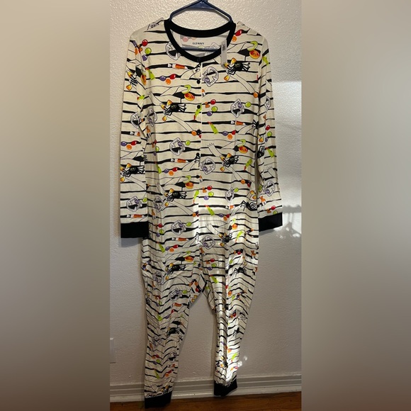 Halloween Themed Pajama Onesie - Picture 1 of 3